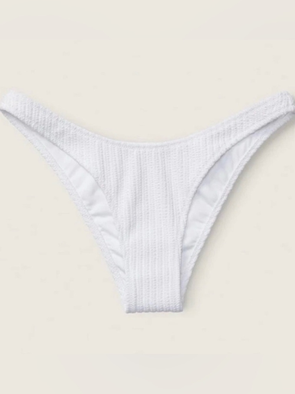 NWT Victoria's Secret White ‘Itsy’ bikini bottoms